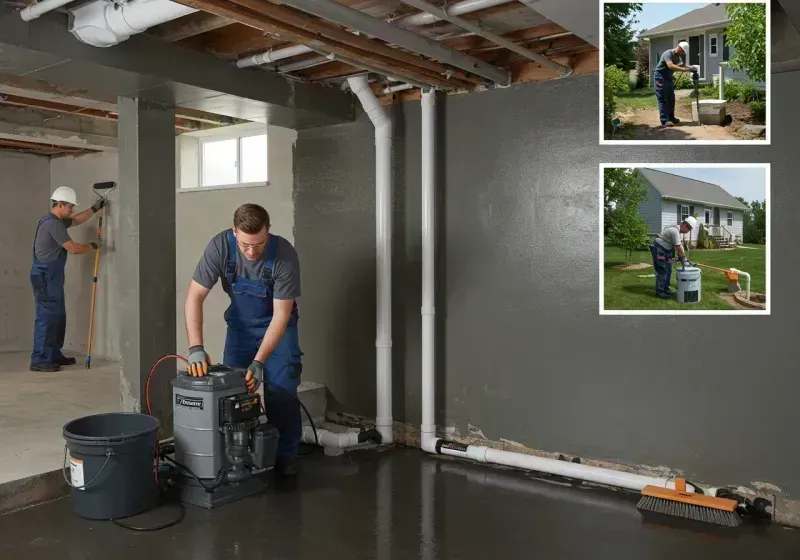 Basement Waterproofing and Flood Prevention process in Portola Hills, CA